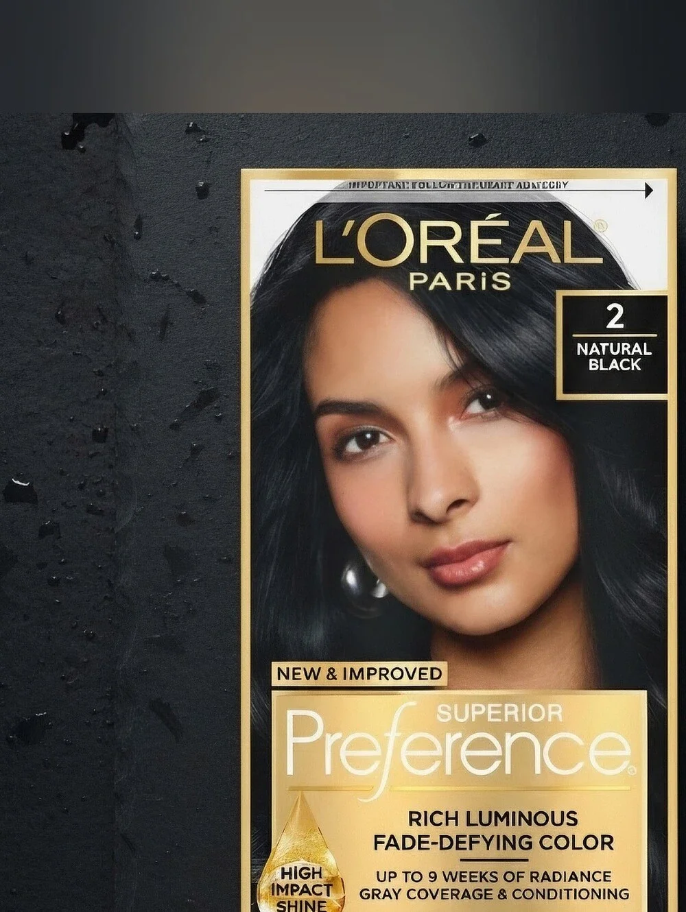 L'Oréal Paris Superior Preference 2 Natural Black Permanent Hair Color